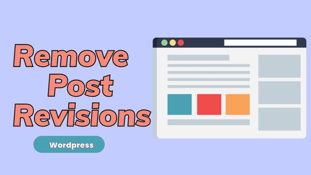 Remove Post Revision