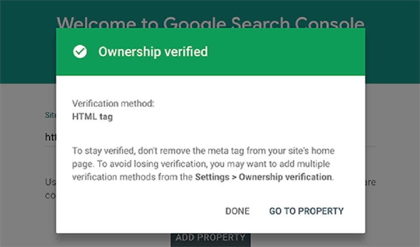 Submit To Google Your Website and verify the owership
