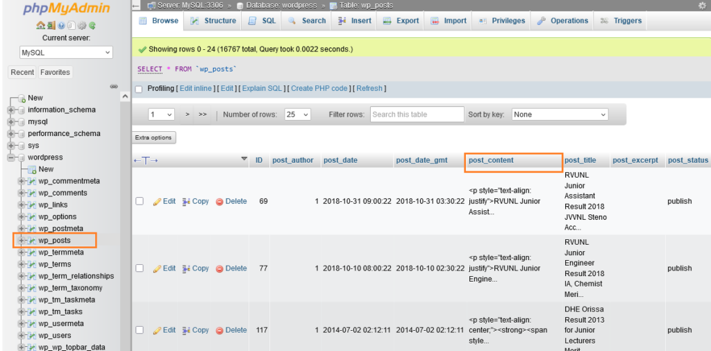 sql database