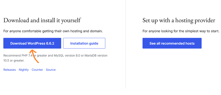 download latest version wordpress