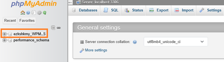 database