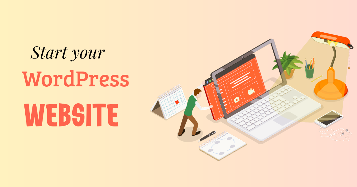 how to make wordpress site