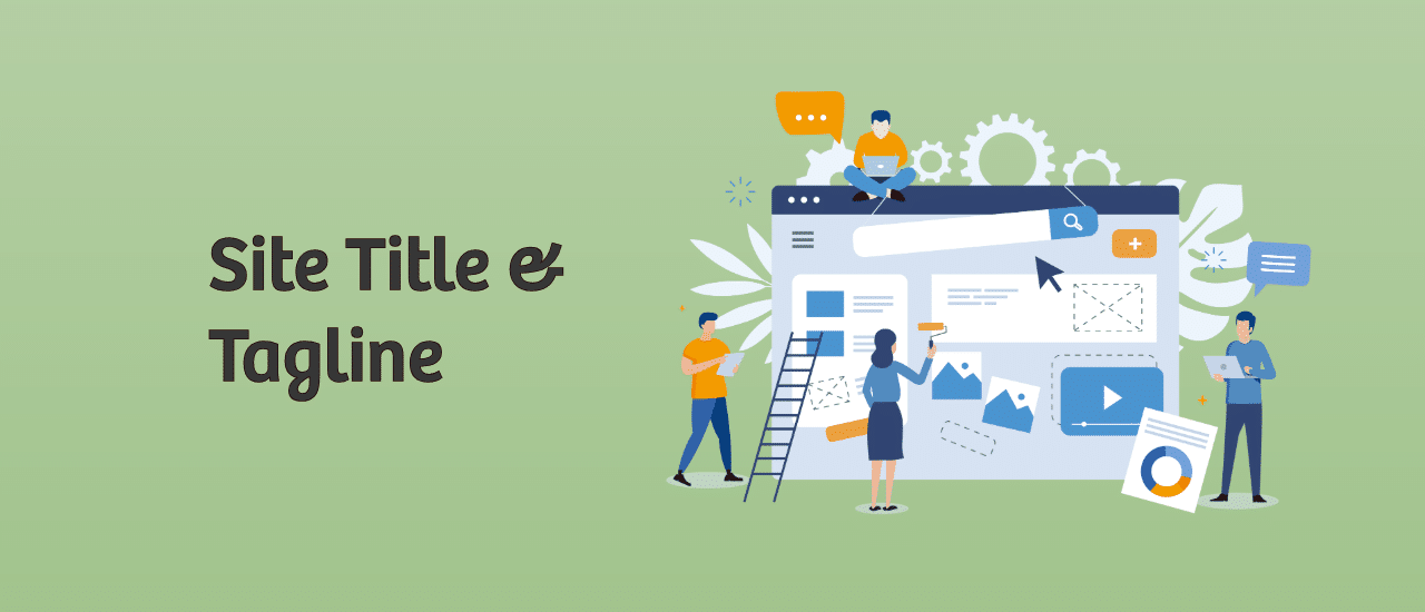 Site Title and Tagline